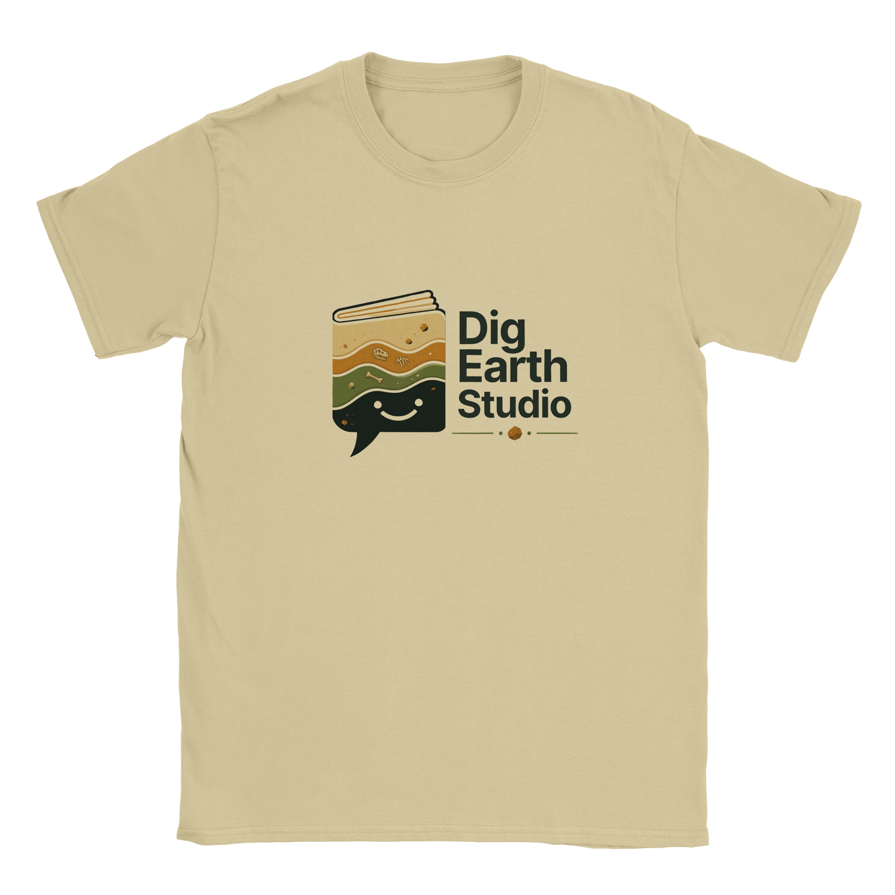 Natural Dig Earth Studio Logo T-shirt